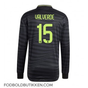 Real Madrid Federico Valverde #15 Tredjetrøje 2022-23 Langærmet